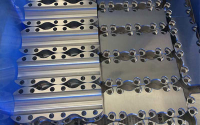 Aluminum parts processing